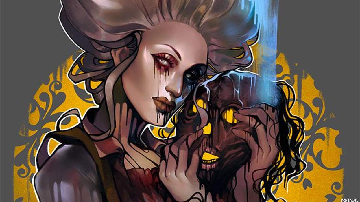 Scherwil’s Dark Illustrations Depict the Culture of Alternative Drag
