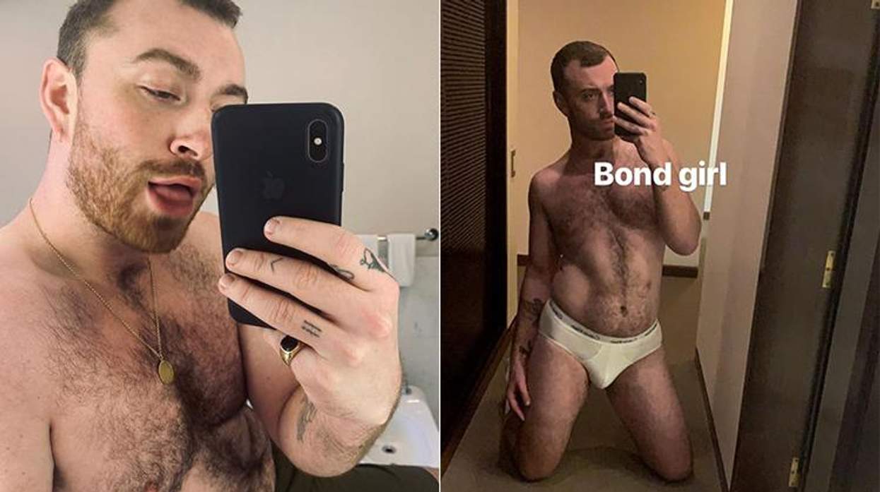 Sam Smith Is Feeling Himself in Body Positive Instagram Selfies