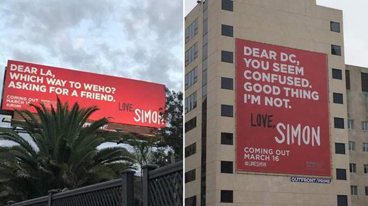Whoever Came Up with These Hilarious 'Love, Simon' Billboards Deserves a Raise