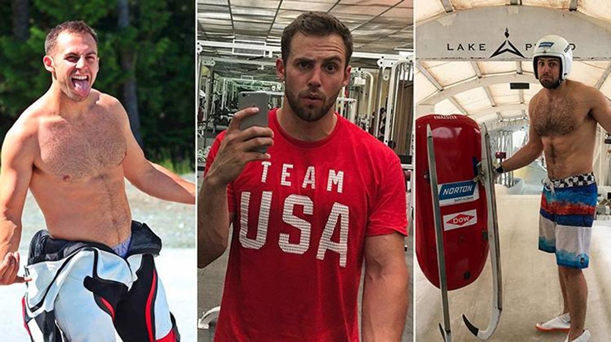 These 15 Photos of Chris Mazdzer Suddenly Make Us Luge Fans