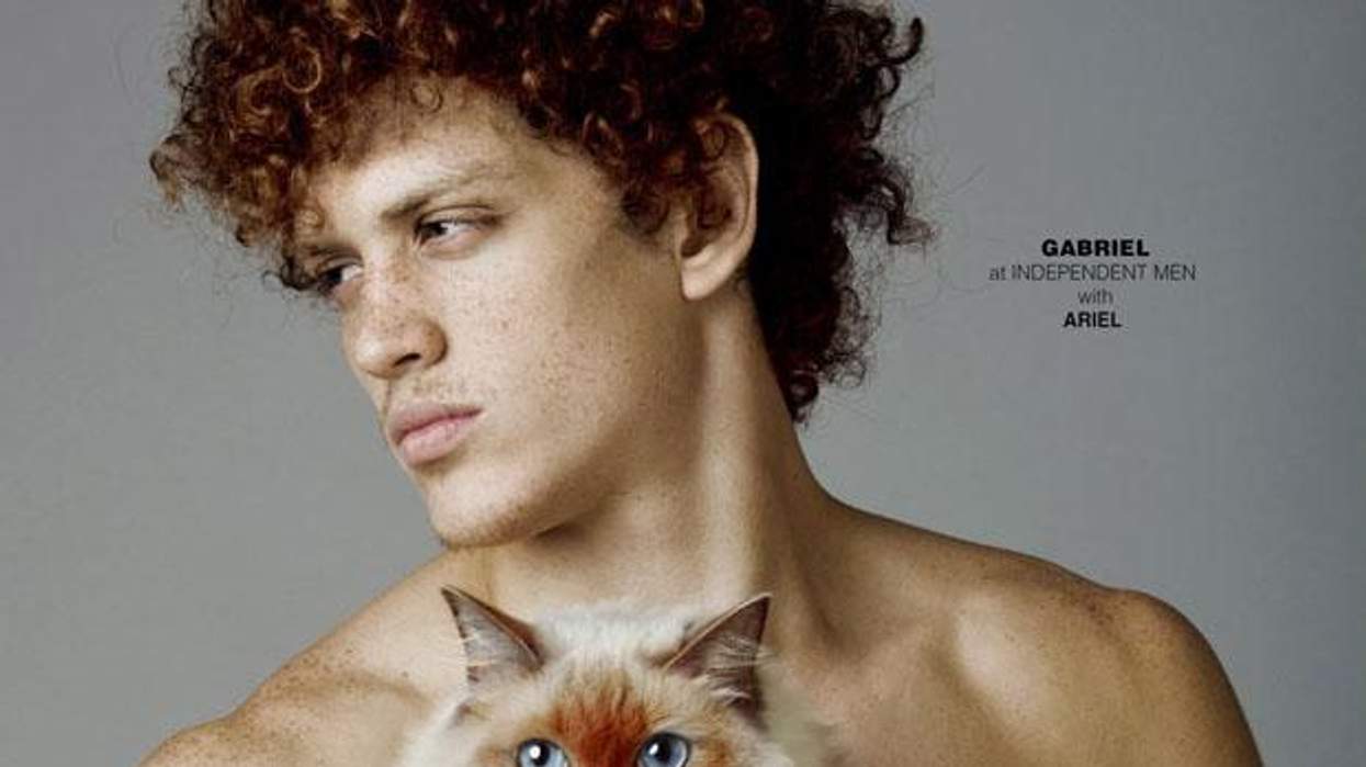 Shirtless Men Hold Kittens in This Literally Purrfect Photoshoot