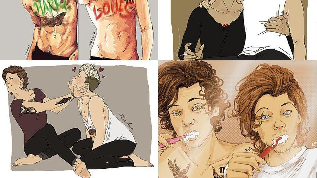 16 Gay One Direction Fan Sketches You Have to See