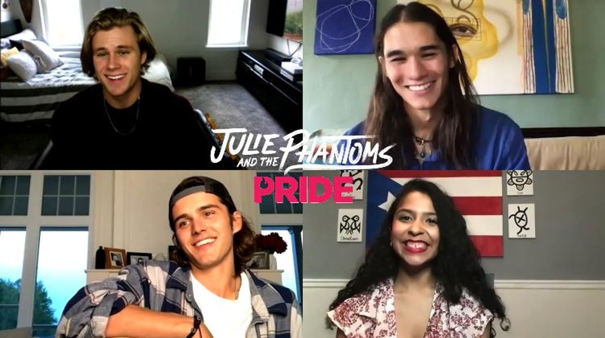 'Julie and the Phantoms' Cast Talks Creating a Gay Ghost Love Story