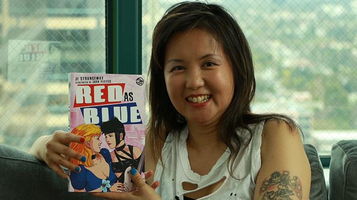 <p>Nerd Out with Jessie Gender: Creating a 'Healing' Hybrid Graphic Novel for Queer Youth</p>
