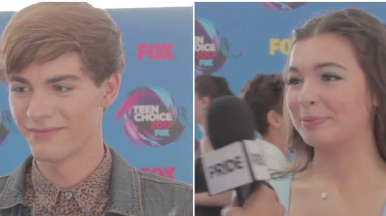 <p>Jordan Doww, Isabella Gomez, & Others Talk Queer Characters at the 2017 Teen Choice Awards</p>