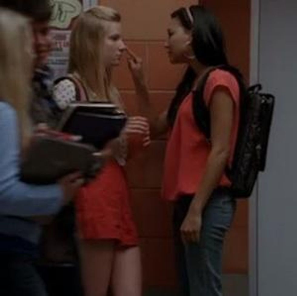 Gay-Cap 'Glee' Rumours: Santana Breaks Brittany's Heart? 