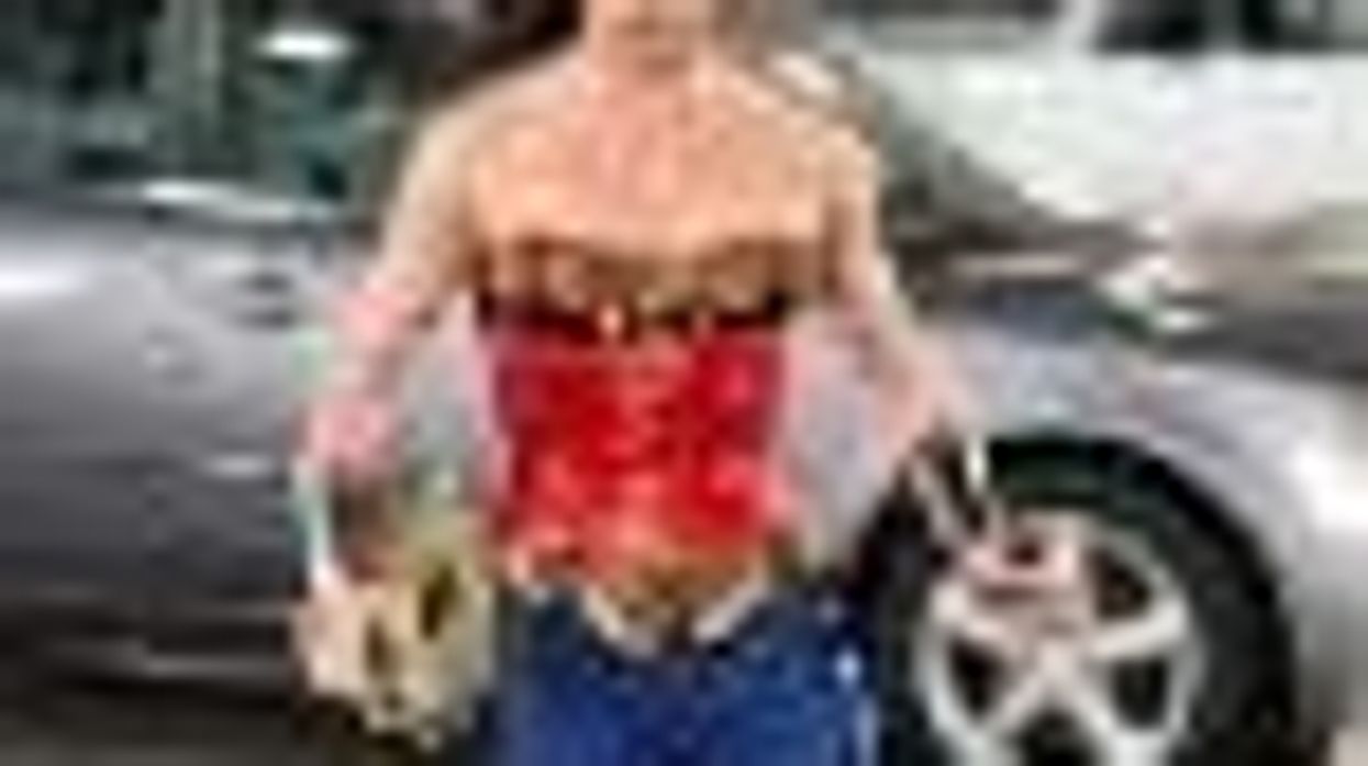 The New Wonder Woman in Action!