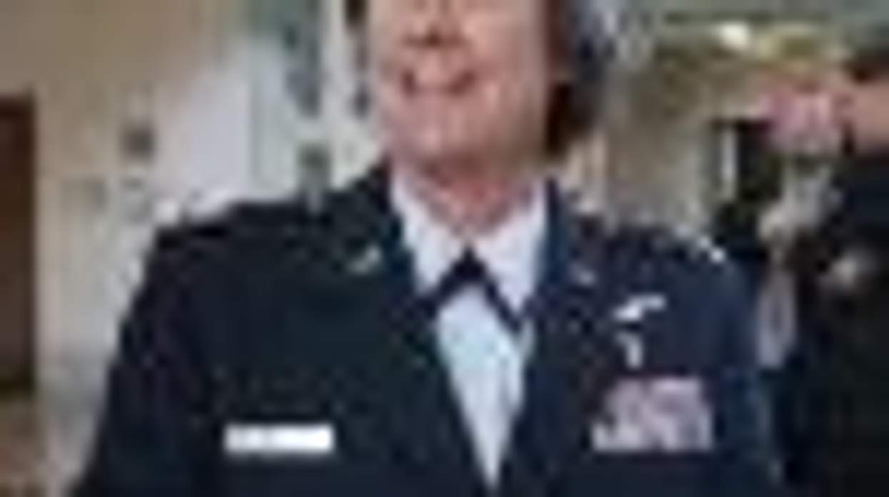 Discharged Lesbian in the United States Air Force Takes the Stand in Washington