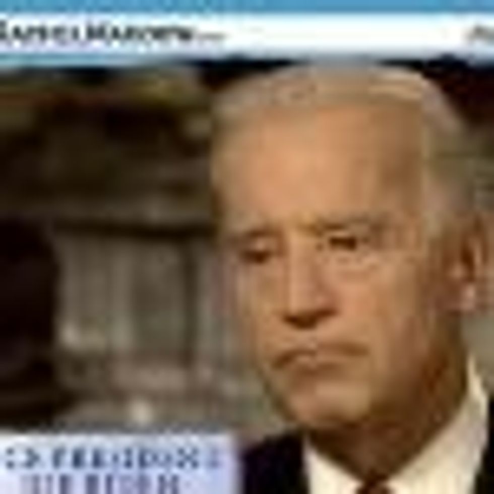 Joe Biden Tells Rachel Maddow He Wants DADT Repealed - Video