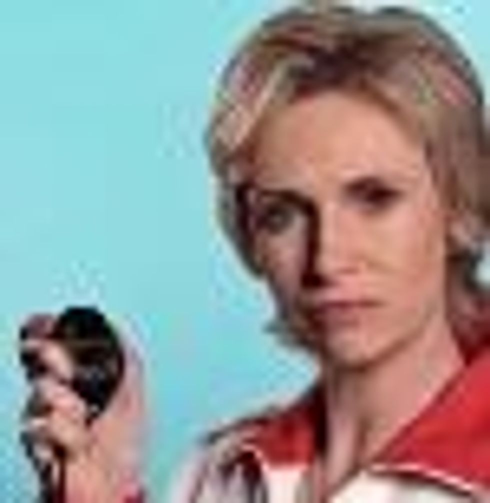 Jane Lynch Gets Waxed for Madame Tussauds
