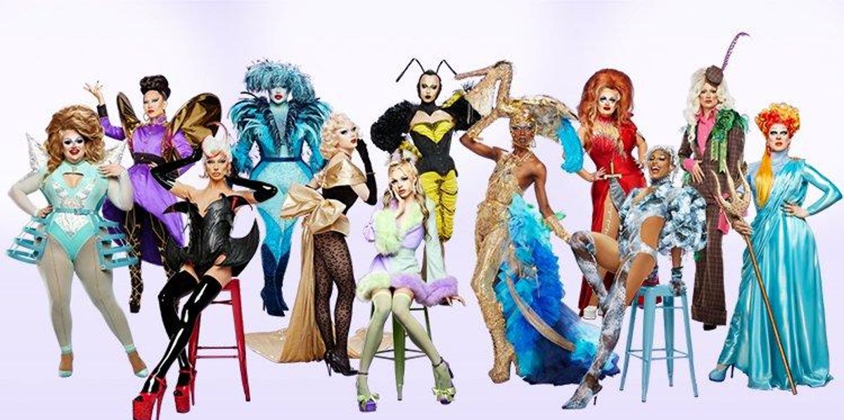 Drag Queens Drag Racing The Queens of Drag Race UK Season 4 Have Been Ru-vealed