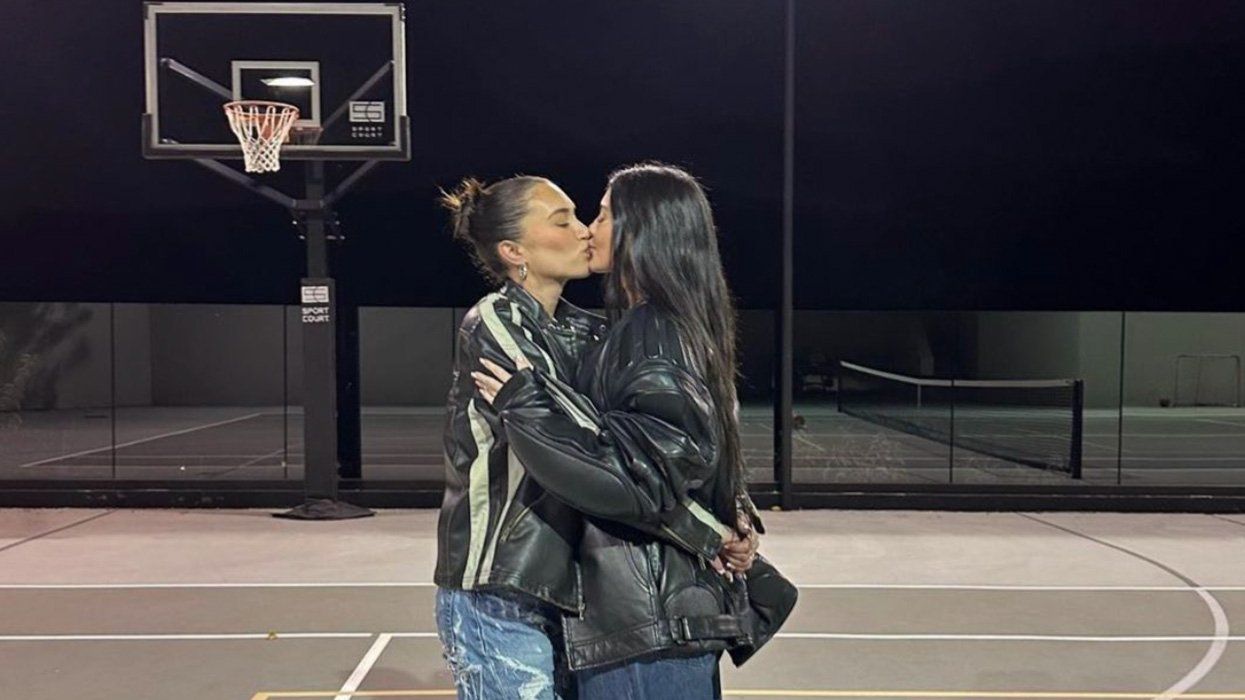 <p>Kylie Jenner Accused Of Queerbaiting Over Valentine's Day Kiss</p>