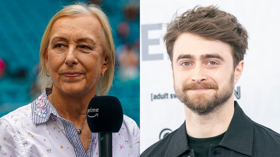 Martina Tells Daniel Radcliffe to 'Be Quiet' On Trans Rights, Should Take Own Advice