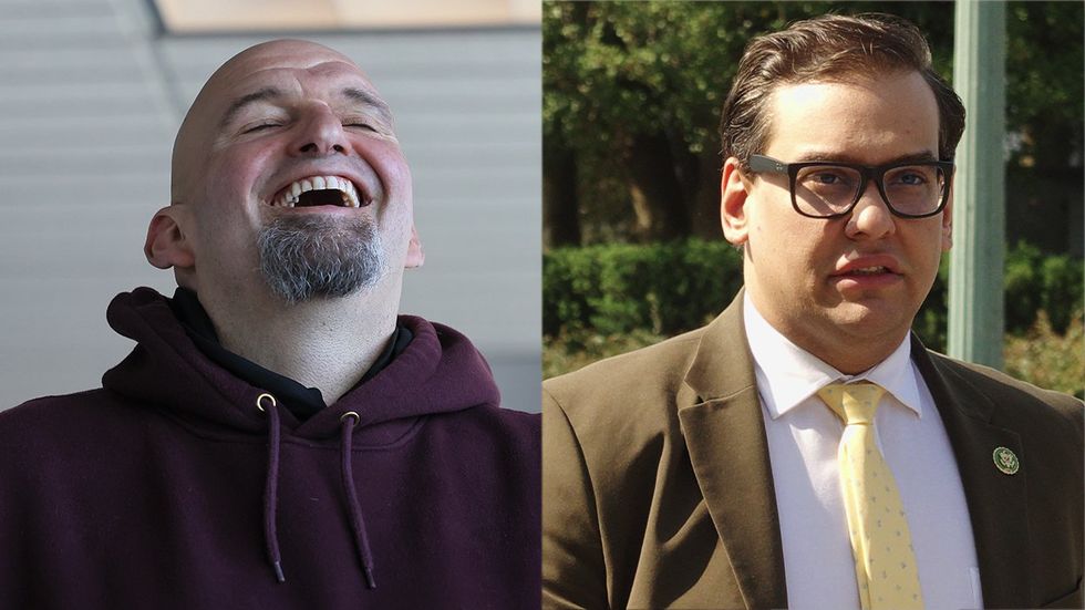 John Fetterman Just Clowned George Santos & Bob Menendez So Hard We'll Never Stop Laughing