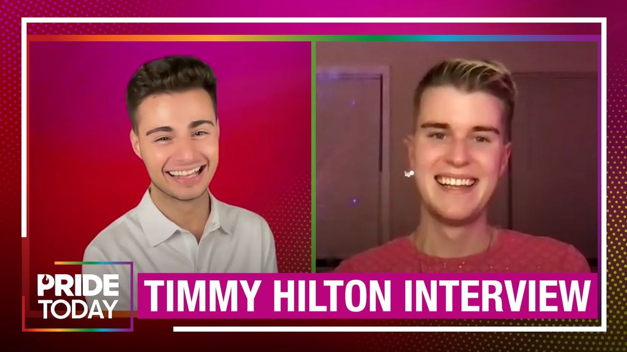 <p>Meet Timmy Hilton — the adorable himbo ready to fall in love with a daddy on <em>For the Love of DILFs</em></p>