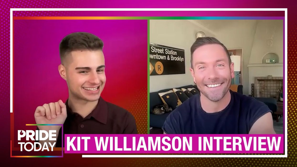 <p>Kit Williamson is stripping down & exploring polyamory in spicy new show <em>Unconventional</em></p>