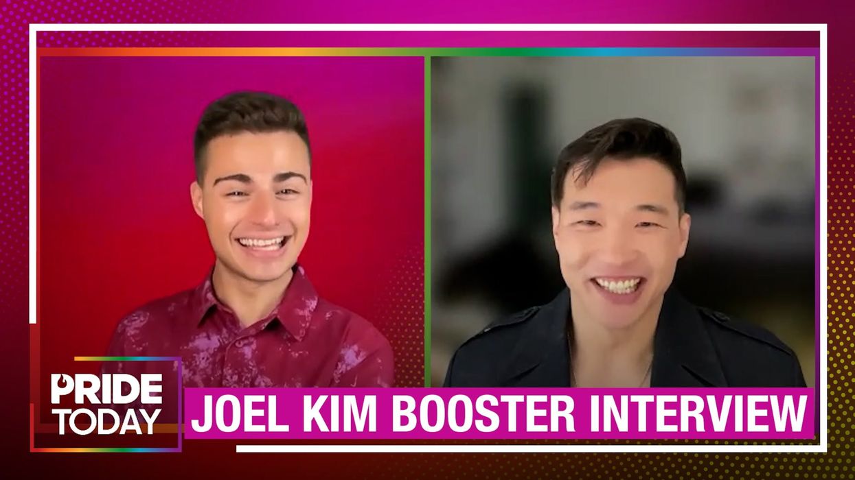 <p>Joel Kim Booster loves that fans are going feral over his steamy Speedo pics</p>