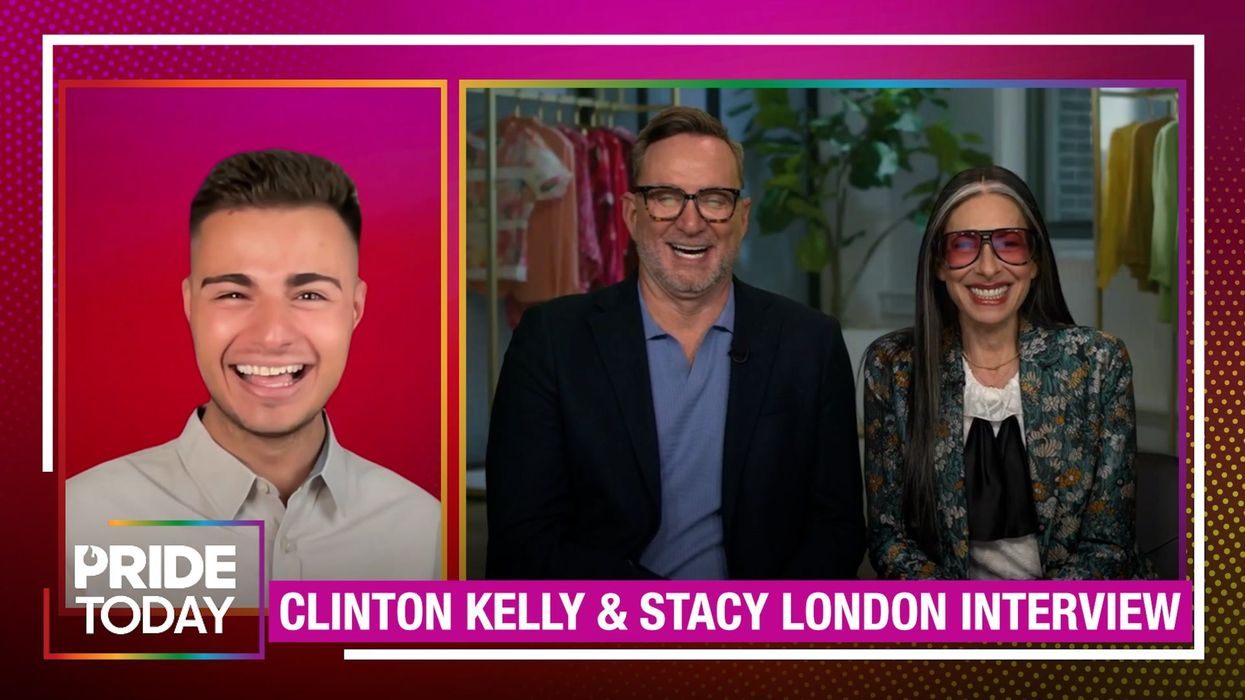 Stacy London & Clinton Kelly share coming out advice: 'I just want you to be alive. Do it at your pace.'
