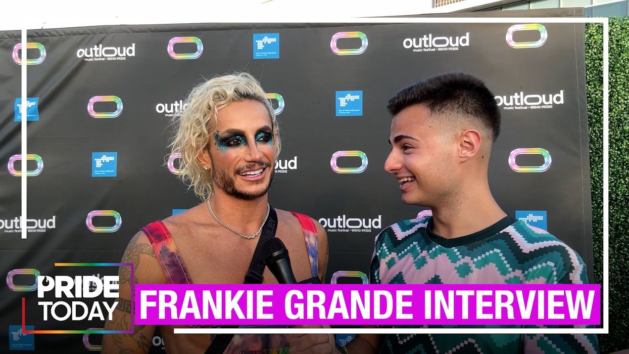 Frankie Grande channels his inner sexy & shows plenty of skin in steamy new music video