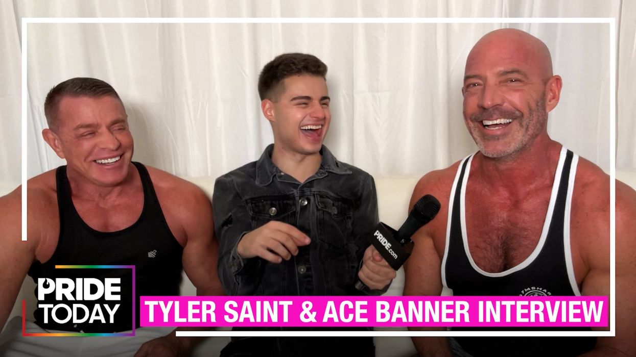 Adult stars Ace Banner & Tyler Saint dish on their spicy relationship