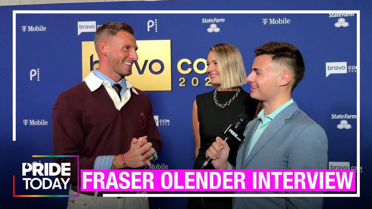 <p>Fraser Olender & Matt Rogers confirm their new relationship (exclusive)</p>