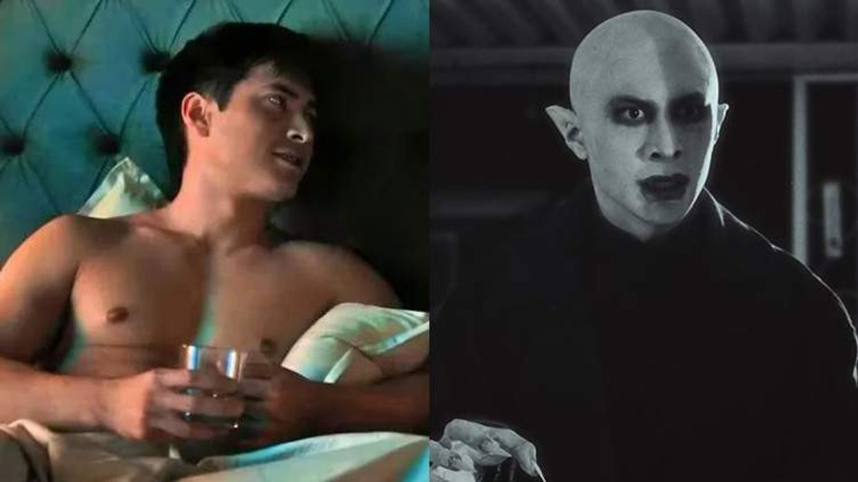 Fans are feral for 'Heated Rivalry' star Hudson Williams as a vampire in new music video