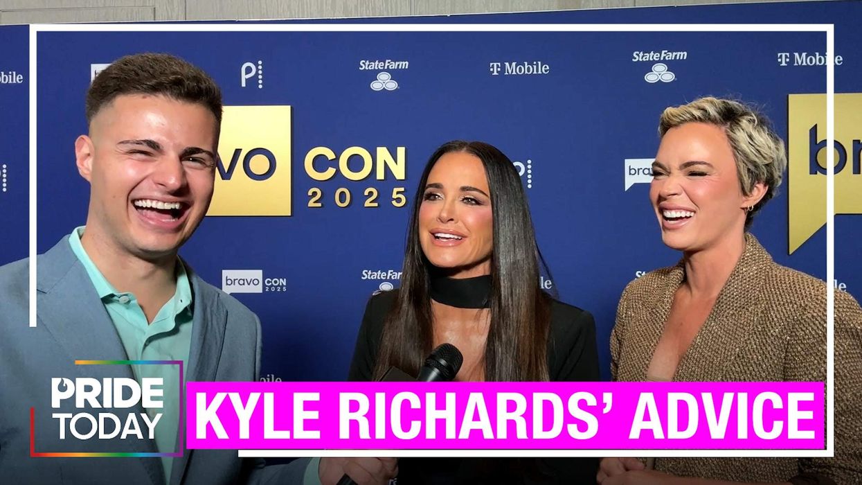 Kyle Richards shares coming out advice: 'Just be fearless and have faith'