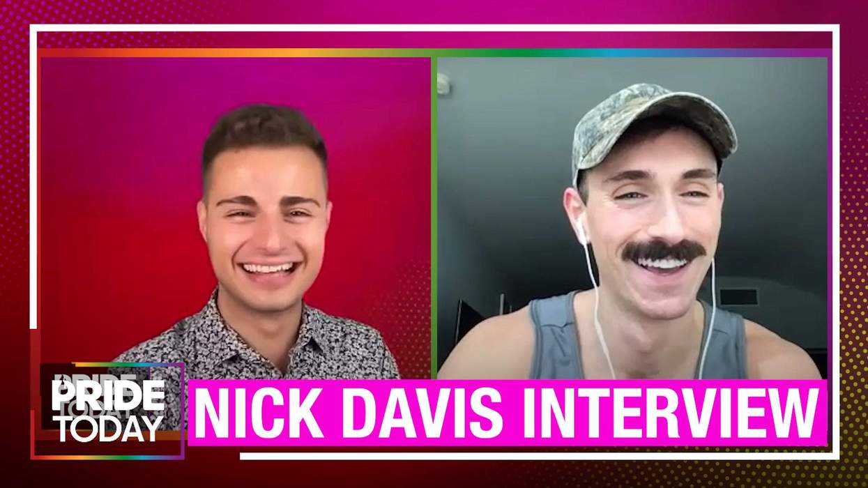 <p>Meet Nick Davis — the very handsome gay contestant on <em>Trainer Games</em></p>