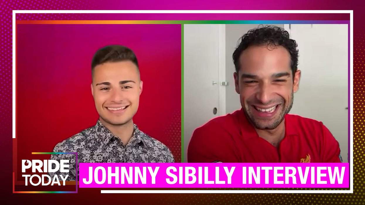 Johnny Sibilly dishes on viral kissing photos with his handsome boyfriend