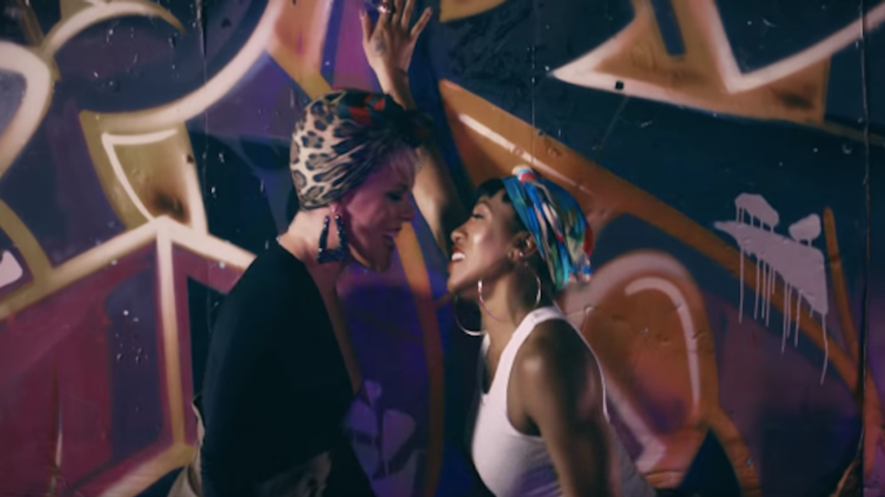 <p>P!nk's 'Secrets' Video Is Really, Really Gay</p>