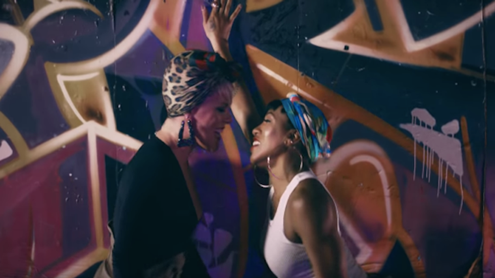 P!nk's 'Secrets' Video Is Really, Really Gay