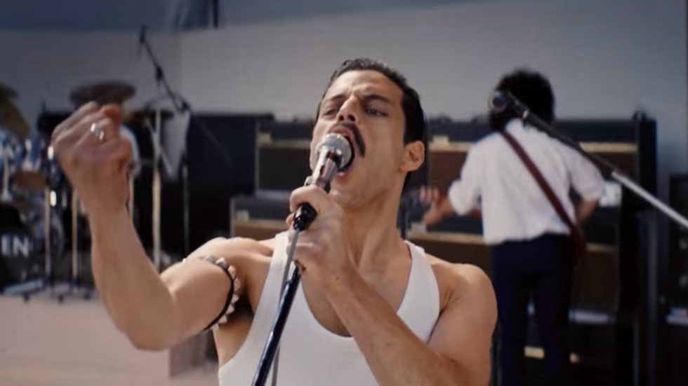 We're Excited AF to See Rami Malek Play Freddie Mercury in the First Trailer for 'Bohemian Rhapsody'