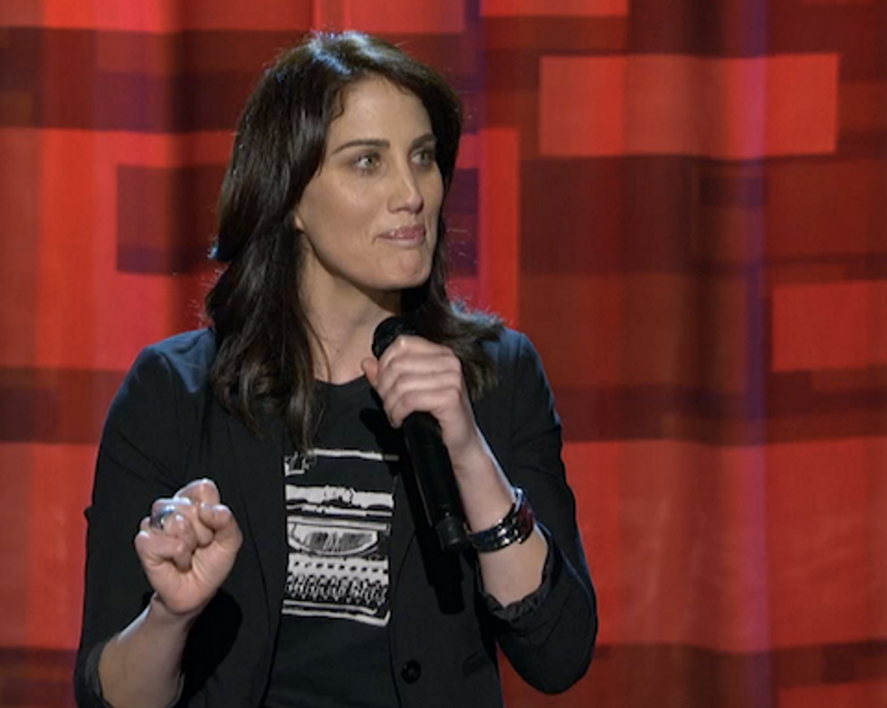 WATCH: Out Comic Erin Foley Is a 'Lady with Pockets!' 