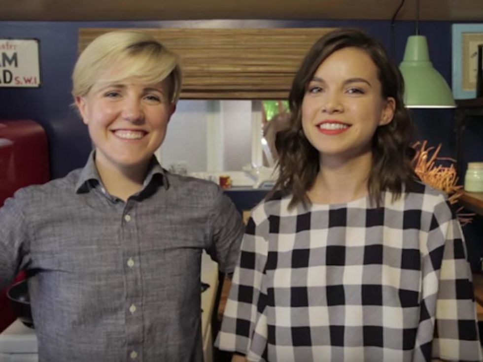 Ingrid Nilsen and Hannah Hart