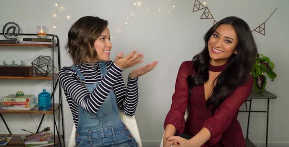 Ingrid Nilsen and Shay Mitchell