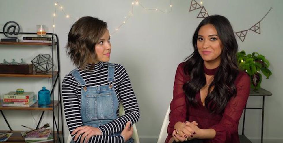Ingrid Nilsen and Shay Mitchell