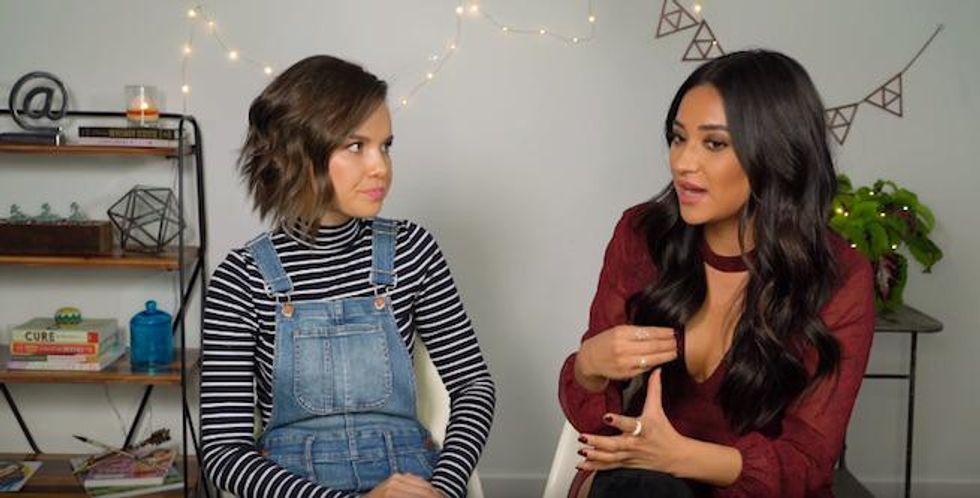 Ingrid Nilsen and Shay Mitchell