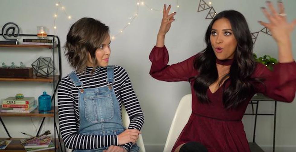 Ingrid Nilsen and Shay Mitchell