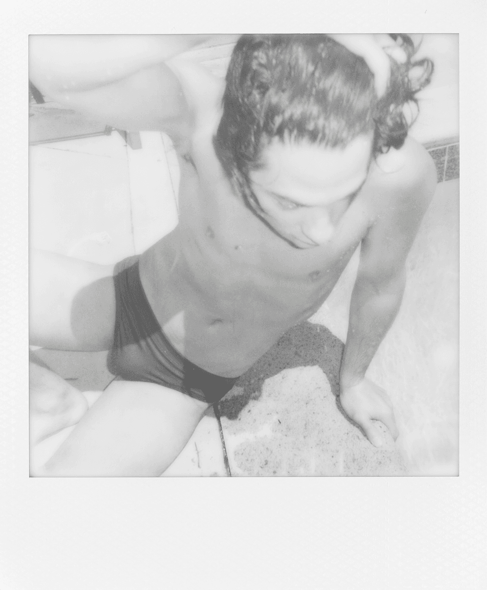 Intimate portraits captured through the Polaroid lens