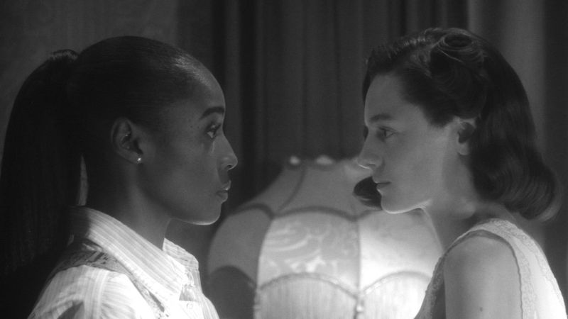 Issa Rae and Emma Corrin in Black Mirrors Hotel Reverie episode