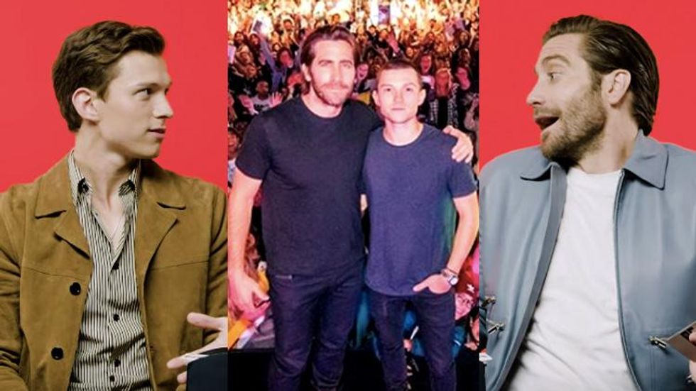 jake gyllenhaal, tom holland