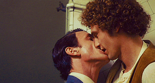 James Franco Sean Penn Milk Kiss