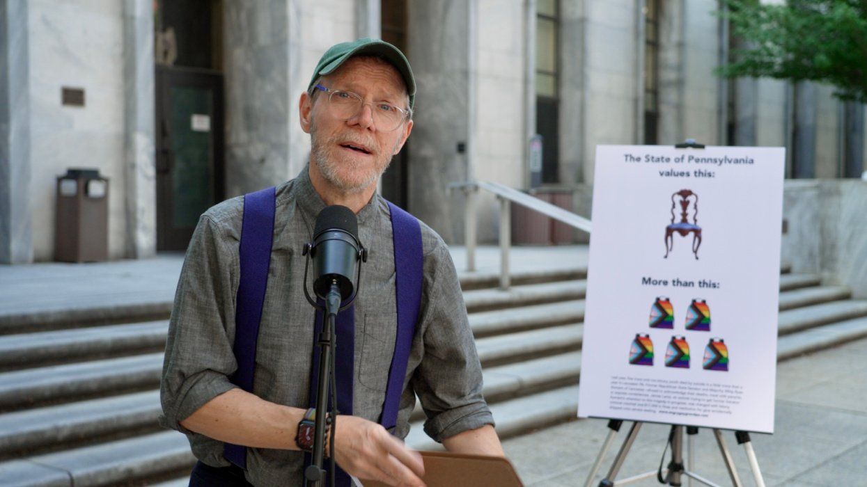 James Lantz at Pennsylvania Capitol