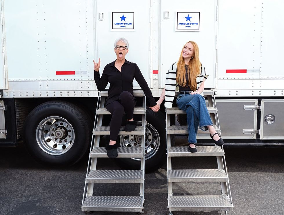 Jamie Lee Curtis and Lindsay Lohan