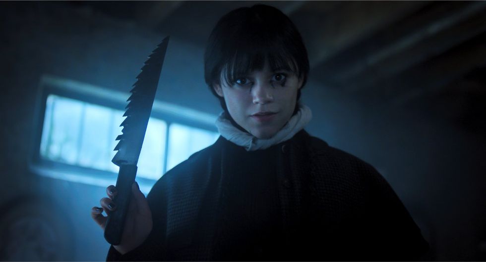 Jenna Ortega in Wednesday