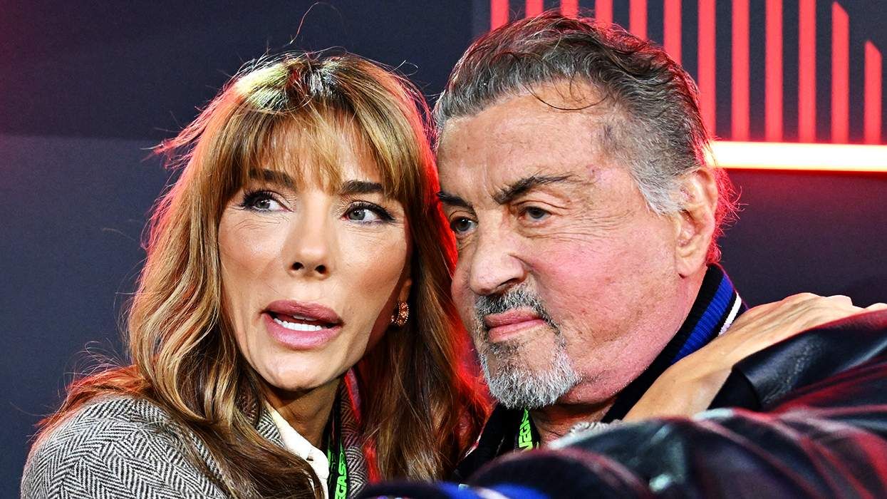 Jennifer Flavin with Sylvester Stallone F1 Grand Prix of Las Vegas november 2024