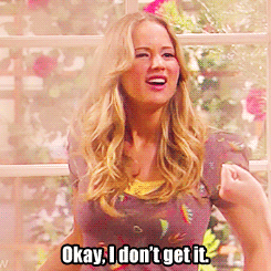 Jennifer Lawrence confused reaction gif
