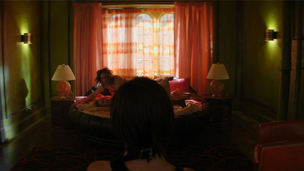 Jennifer Tilly and Fiona Dourif in Chucky