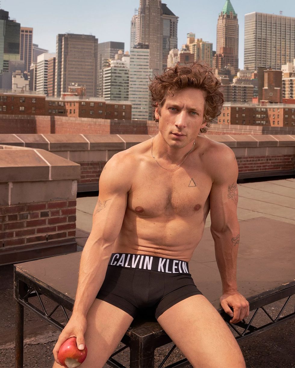 Jeremy Allen White Calvin Klein Underwear Campaign NYC