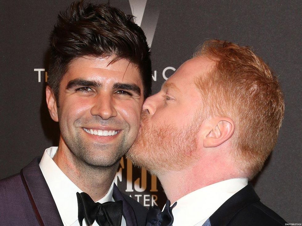 Jesse Tyler Ferguson (49) and Justin Mikita (39)